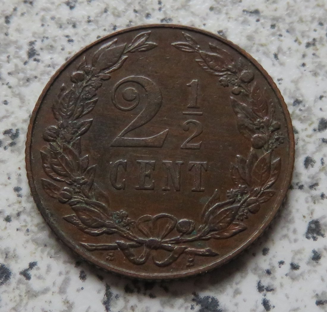  Niederlande 2,5 Cent 1904 / 2 1/2 Cent 1904   