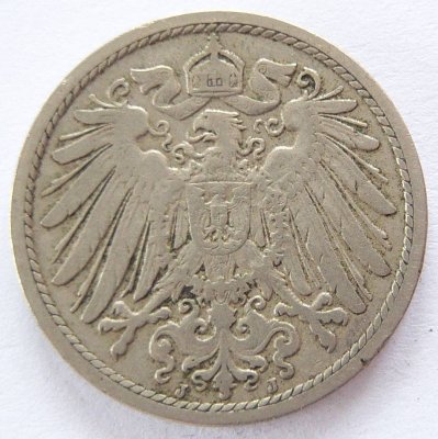  Deutsches Reich 10 Pfennig 1898 J K-N ss   