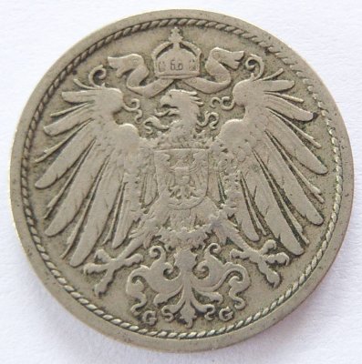  Deutsches Reich 10 Pfennig 1901 G K-N ss   