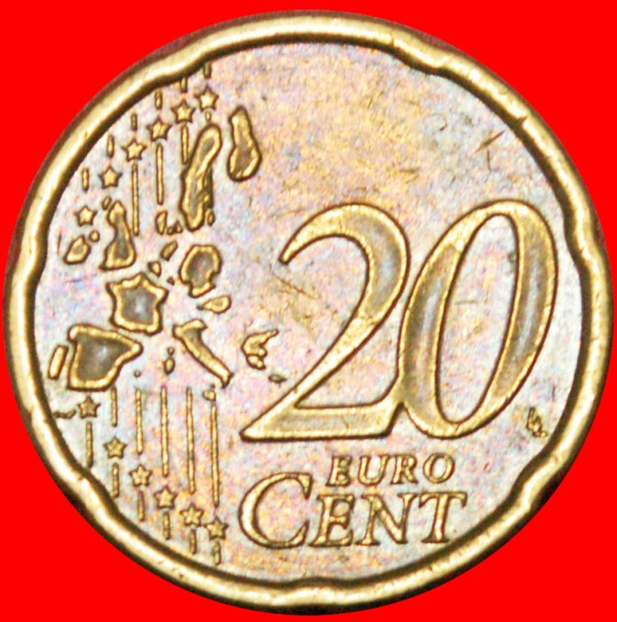  * SPANISH ROSE: AUSTRIA ★ 20 EURO CENTS 2003 NORDIC GOLD! LOW START ★ NO RESERVE!!!   