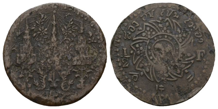  Ausland; Kleinmünze; Bronze 7,57 g; Ø 28 mm   