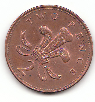  Großbritannien 2 Pence 1997 (F045)b.   
