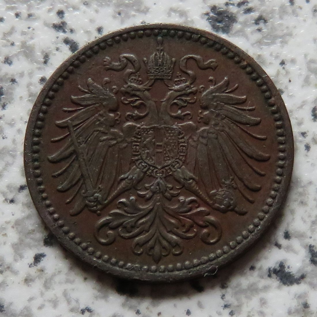  Österreich K & K 1 Heller 1914   