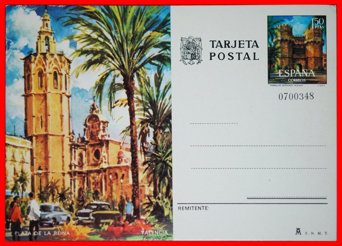  * GENERALISSIMO FRANCO (1936-1975):  SPAIN ★ POST CARD TARJETA POSTAL PLA ★LOW START ★ NO RESERVE!!!   