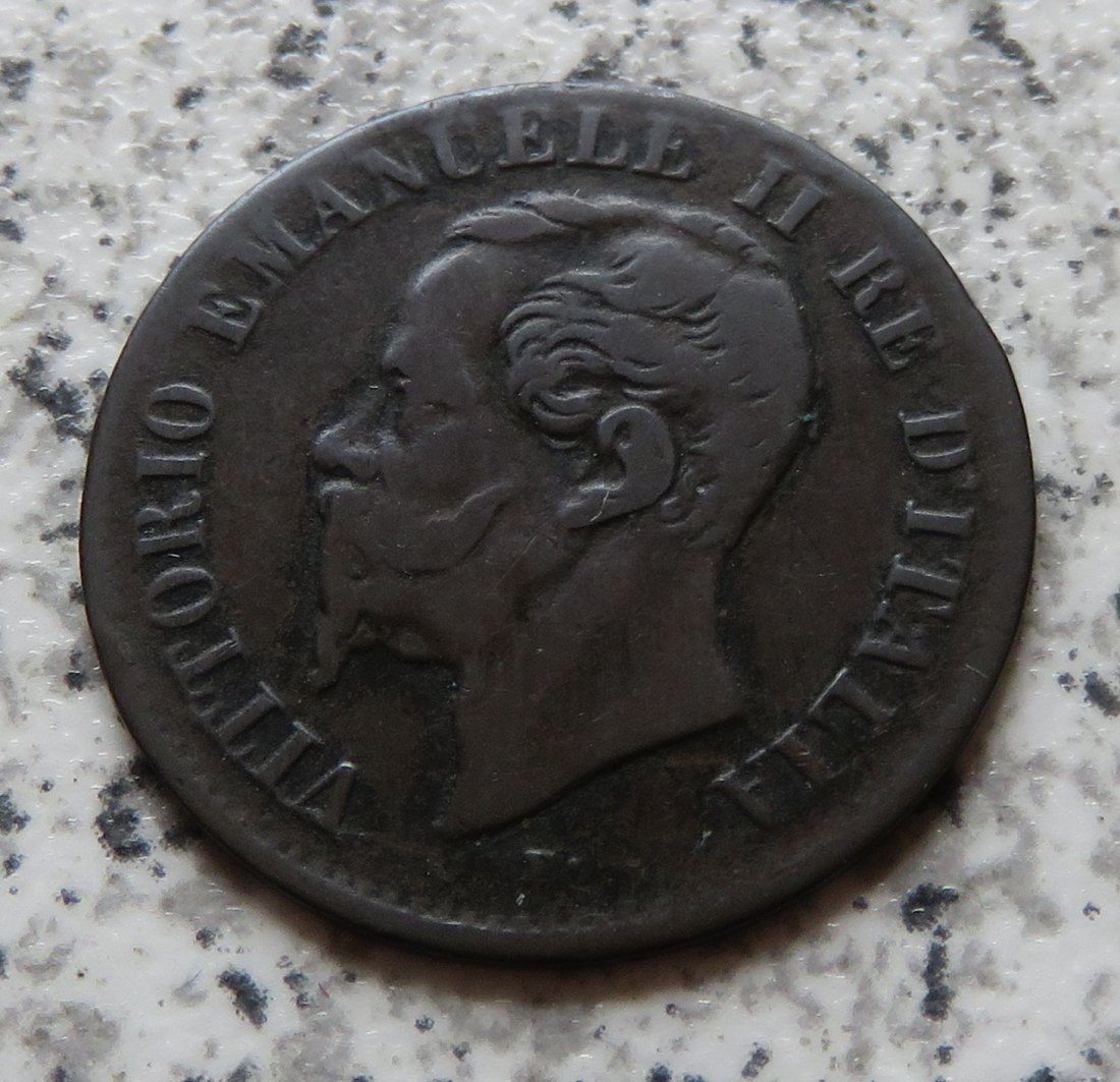  Italien 2 Centesimi 1861 N   