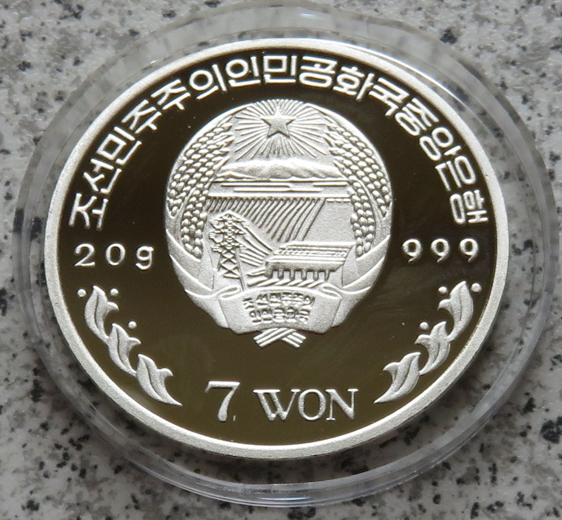  KDVR (Nordkorea) 7 Won 2003   