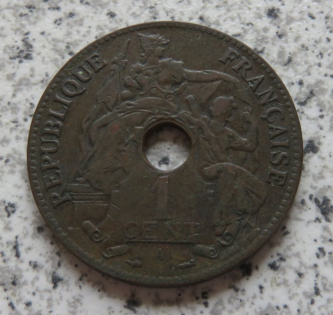  Französisch Indo-China 1 Cent 1896 A   