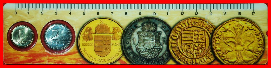  * RULER: HUNGARY ★ FDC MINT SET 1, 2 FORINTS 2007! 2 COINS! TO BE PUBLISHED!★LOW START★NO RESERVE!   