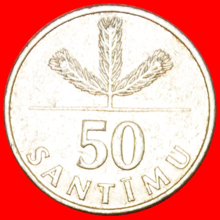  * GERMANY (1992-2009): latvia (ex. USSR, russia) ★ 50 SANTIMS 1992! LOW START ★ NO RESERVE!   