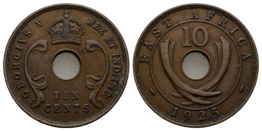 Frankreich; 10 Cents 1925   