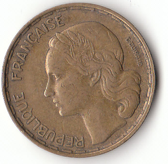  50 Franc Frankreich 1951 (D176)b.   