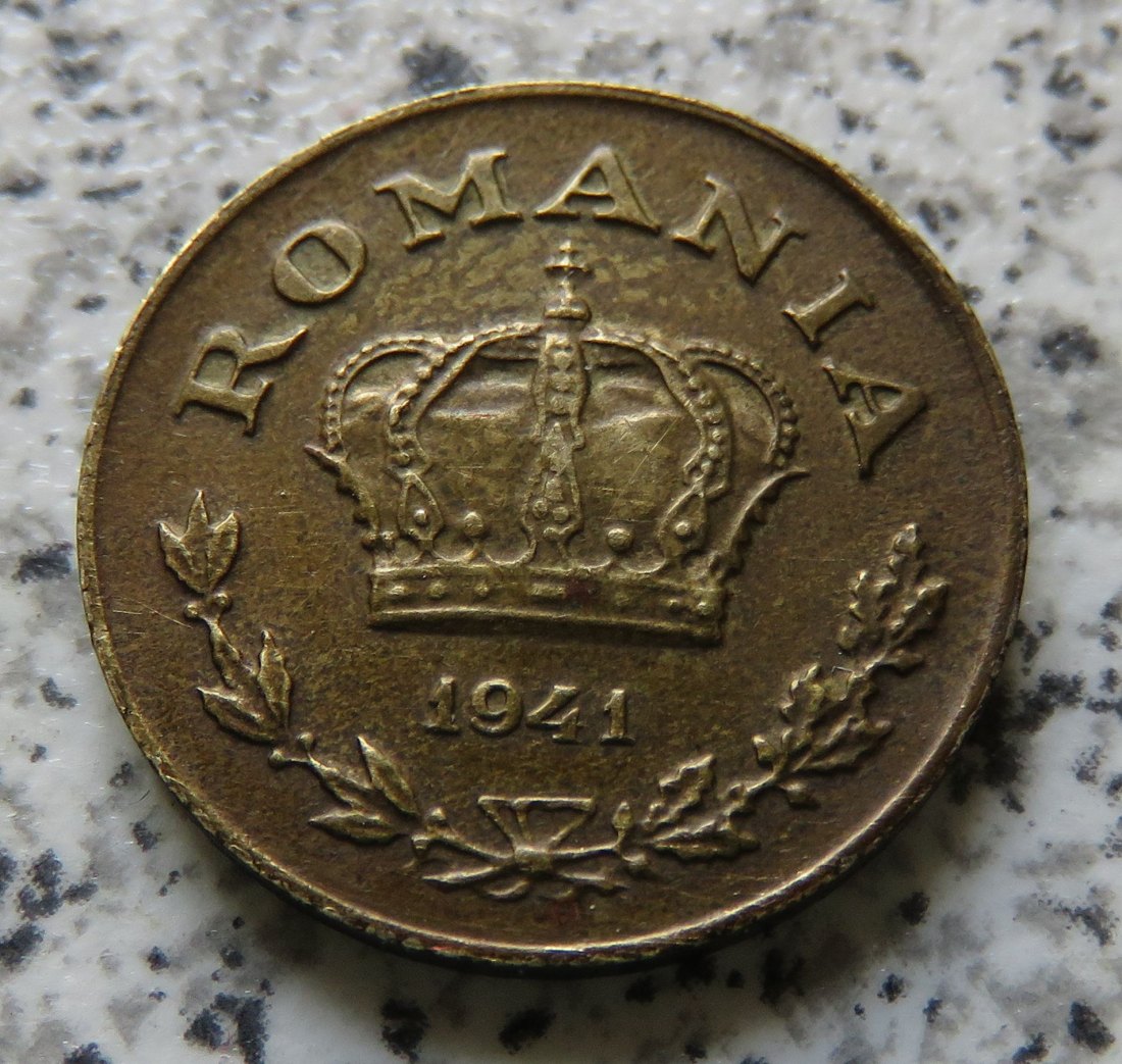  Rumänien 1 Leu 1941   