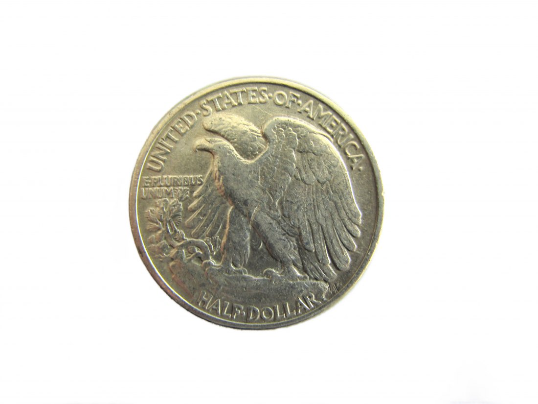  USA: 1/2 Dollar 1941, Silber, Walking Liberty   
