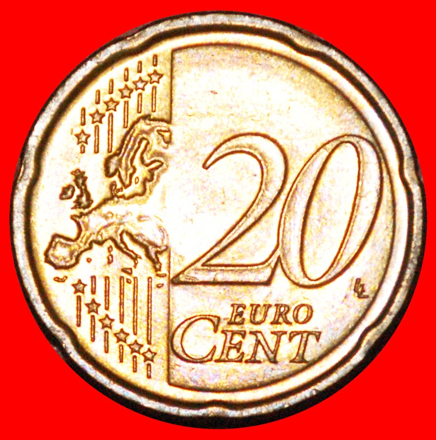  * GREECE (2008-2022): CYPRUS★20 CENT 2010! SHIP NORDIC GOLD LUSTRE★UNCOMMON★ LOW START ★ NO RESERVE!   