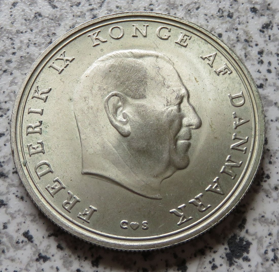  Dänemark 10 Kroner 1968   