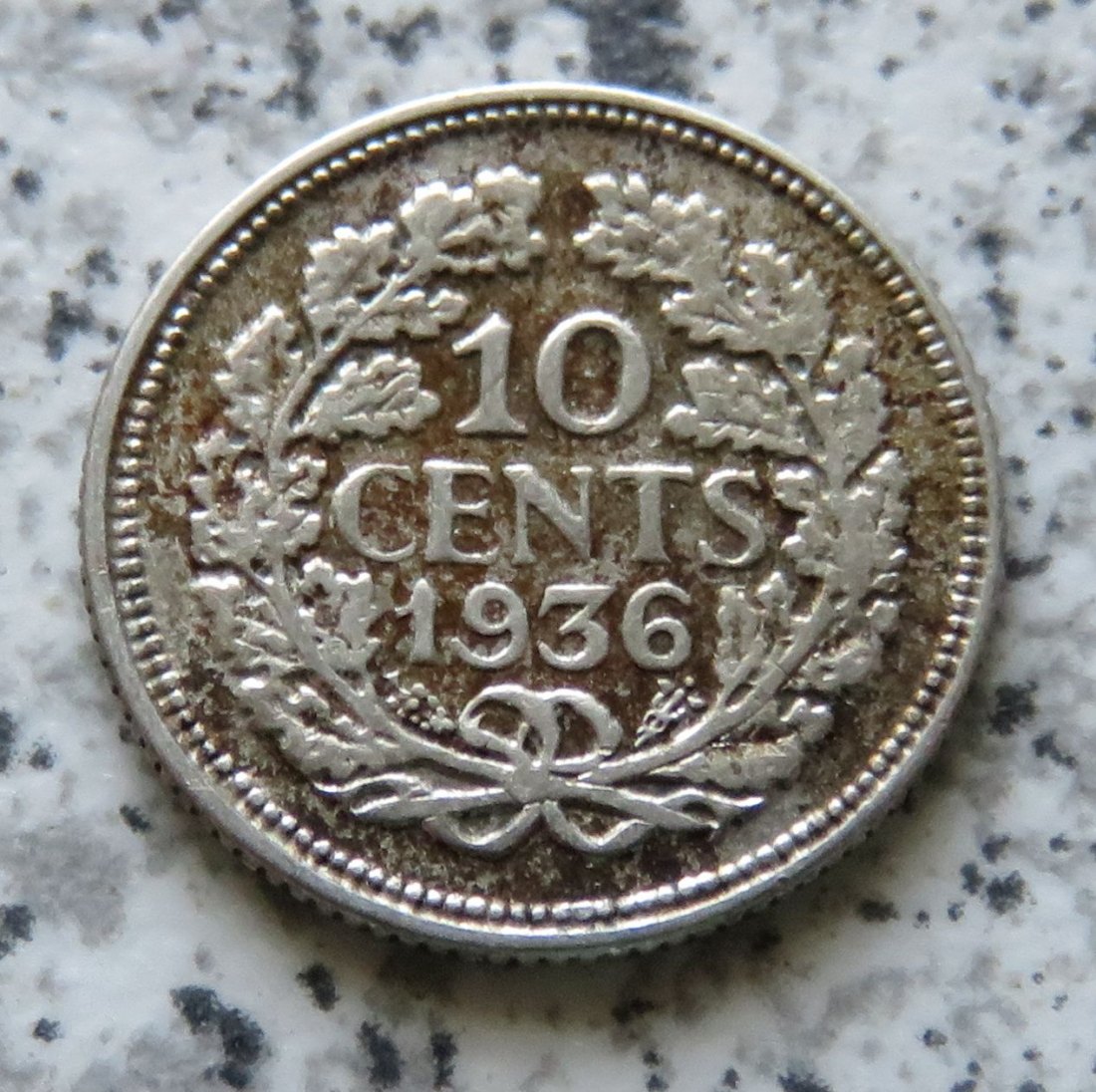  Niderlande 10 Cents 1936   