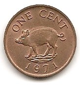  Bermuda 1 Cent 1971 #54   
