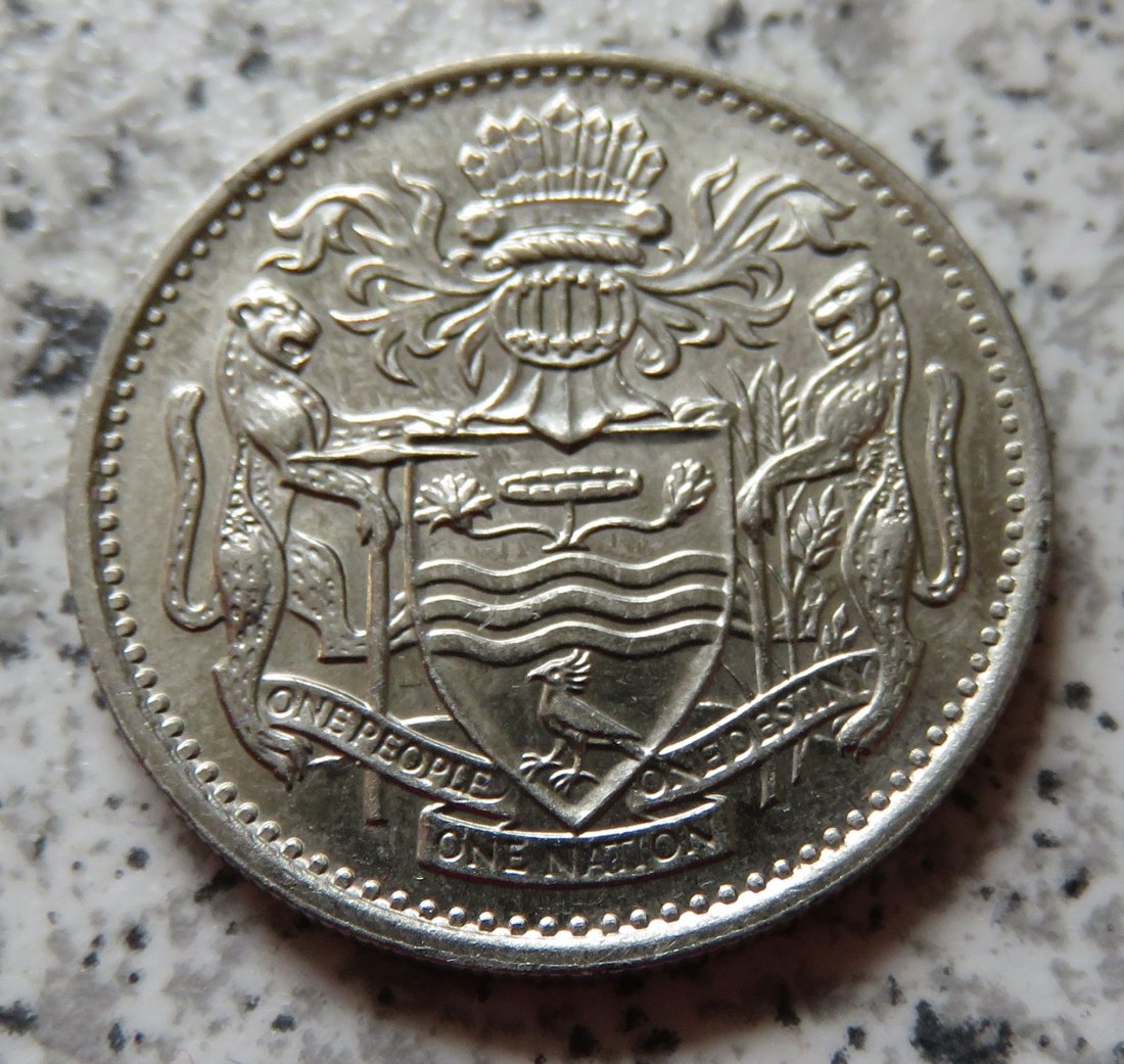  Guyana 25 Cents 1990   