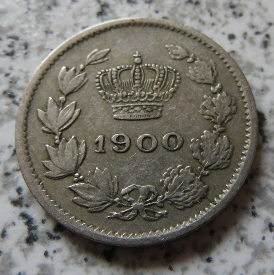  Rumänien 5 Bani 1900   