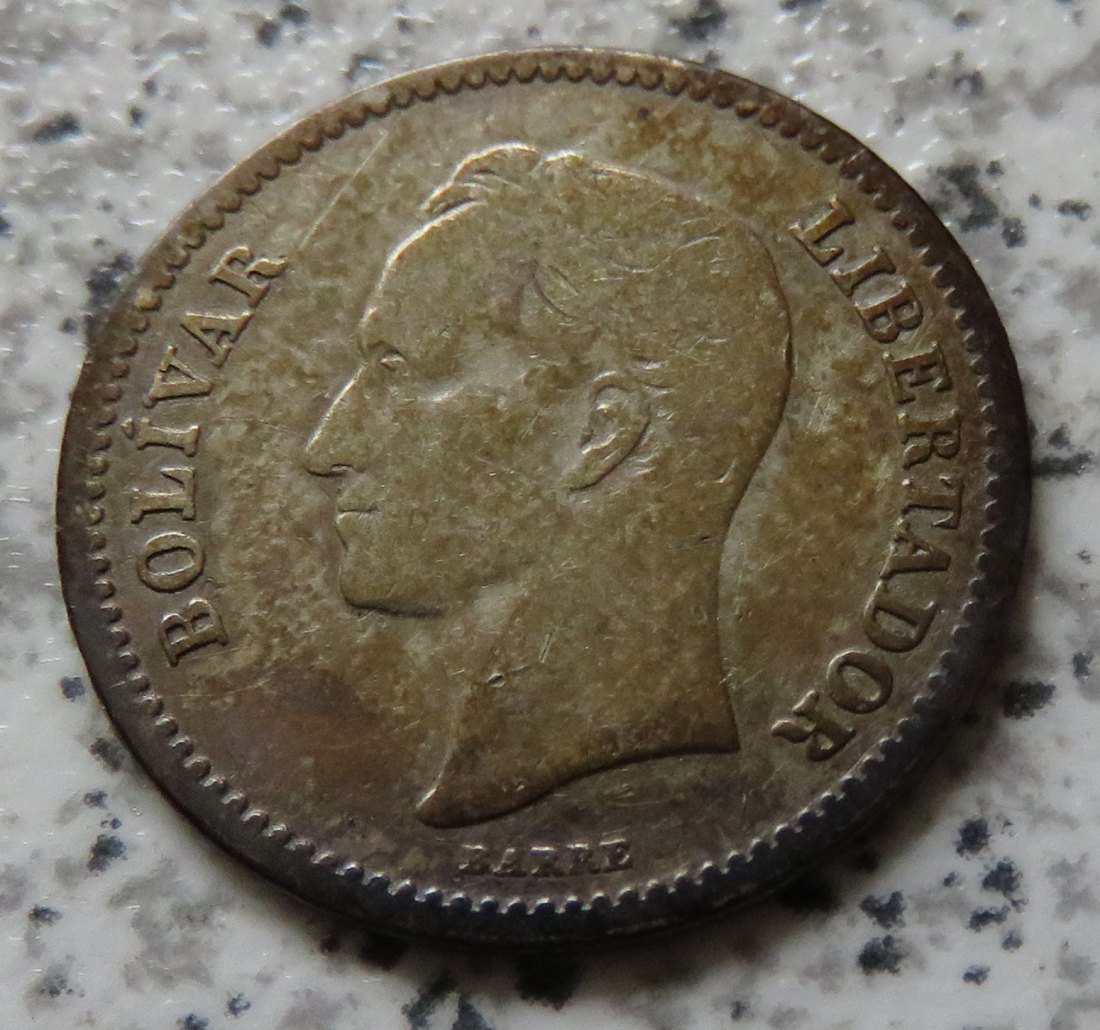 Venezuela 25 Centimos 1935   