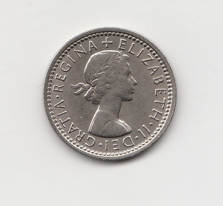  6 Pence Großbritannien 1963 (M917)   