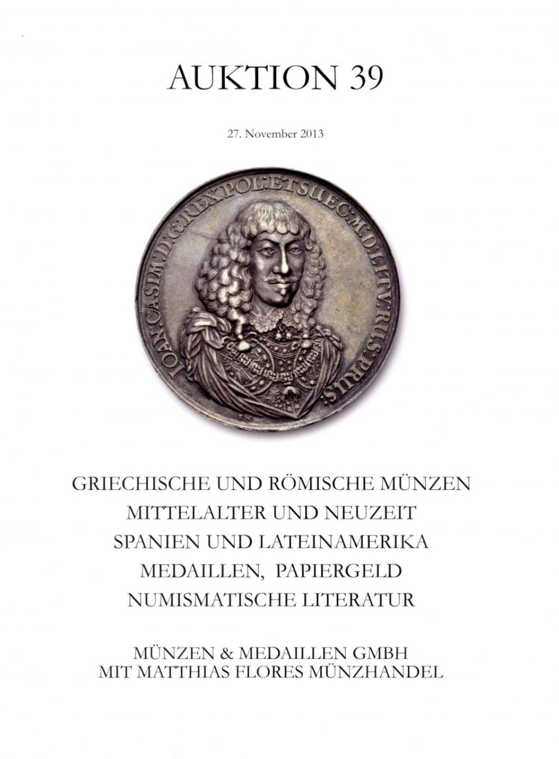  M & M GMBH Weil am Rhein 39 (2013) Medaillen Sammlung aus Bronze / Medaillen von K. Goetz & R. Meyer   