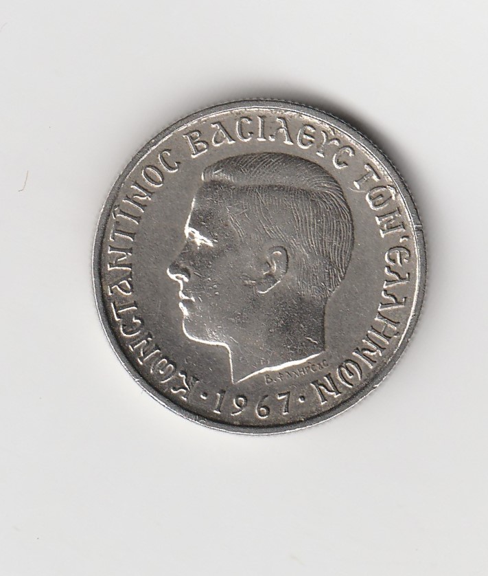  1 Drachma Griechenland 1967 (N104)   