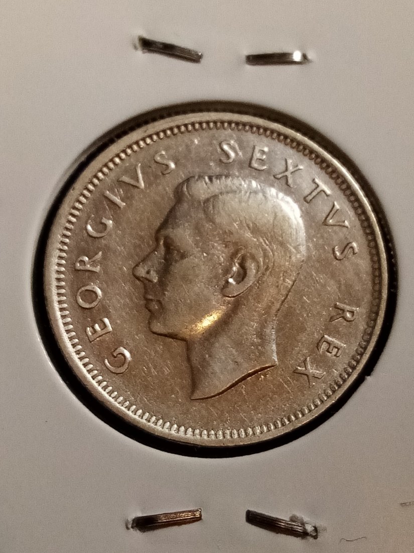  South Africa - 1 Shilling 1952 silber   