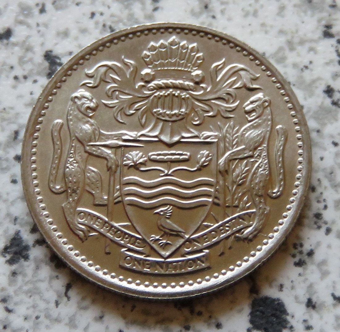  Guyana 25 Cents 1977   