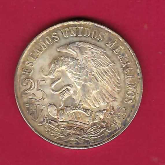  Mexico 25 Pesos 1968 Silber Münzen und Goldankauf Golden Gate Frank Maurer AB003   