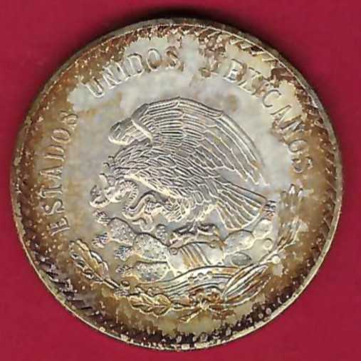  Mexico 5 Pesos 1948 Silber 30 g. Münzen und Goldankauf Golden Gate Frank Maurer AB007   