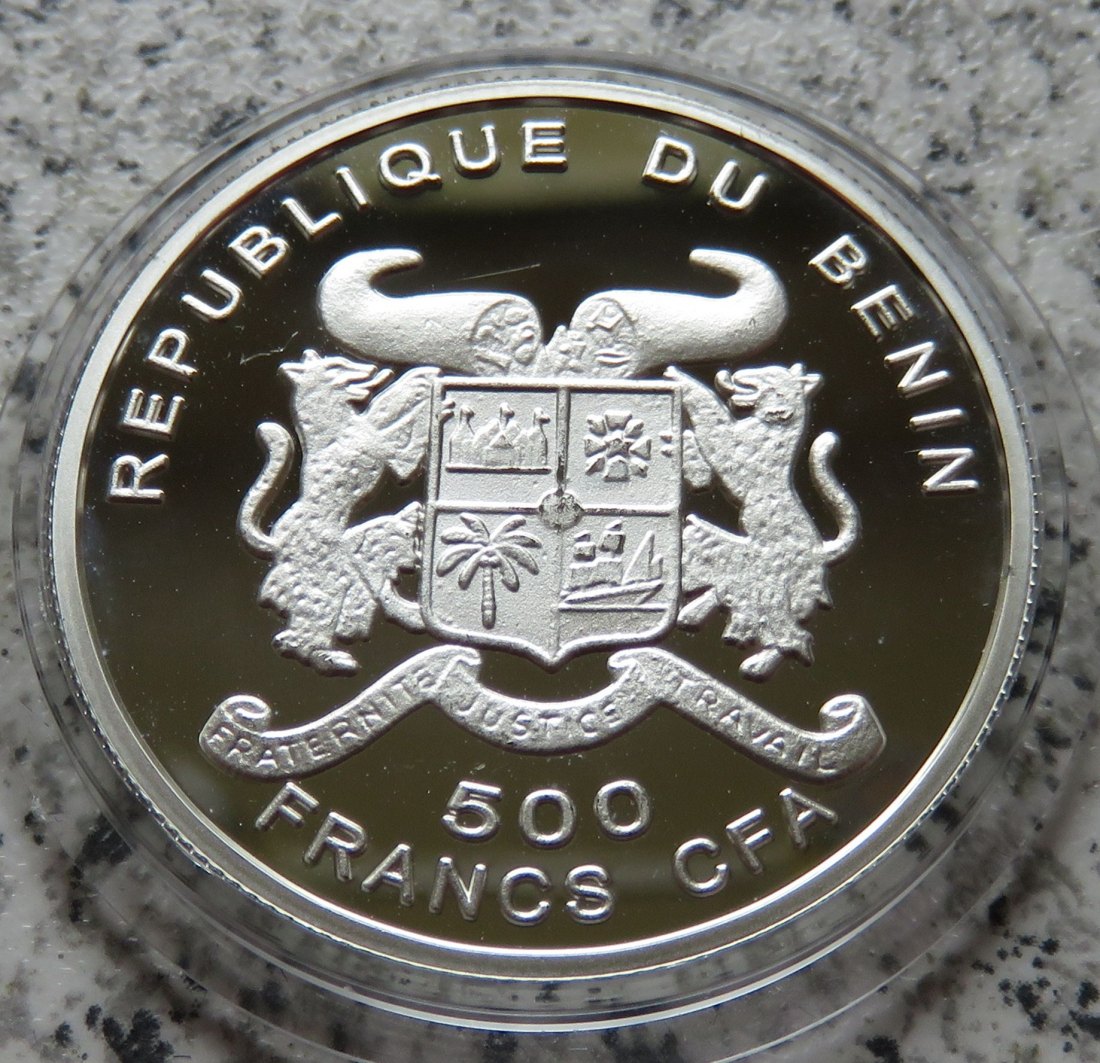  Benin 500 Francs 2005 Goethe   