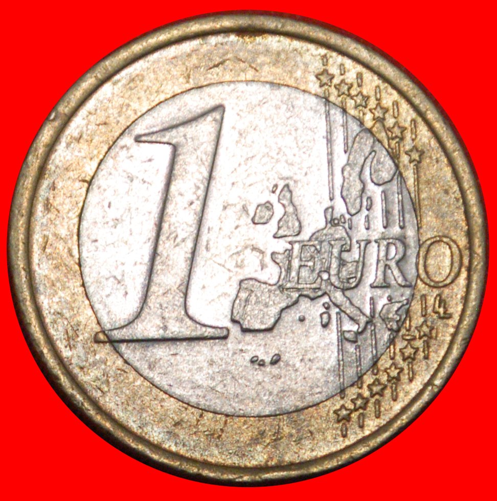  * PHALLIC TYPE 2002-2006: GERMANY ★ 1 EURO 2002D DIE II1 BAVARIA! LOW START ★ NO RESERVE!   