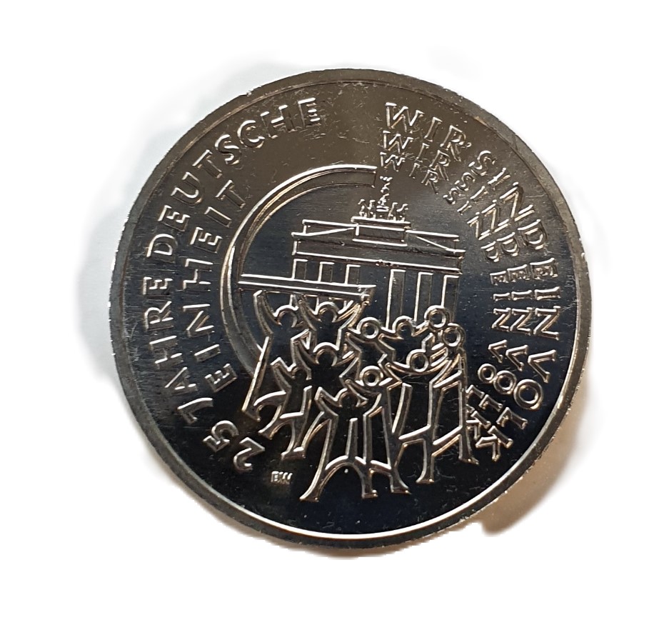  Deutschland 25 Euro 2015 A Silbermünze 999 Silber 25 Jahre Deutsche Einheit Spiegelglanz   