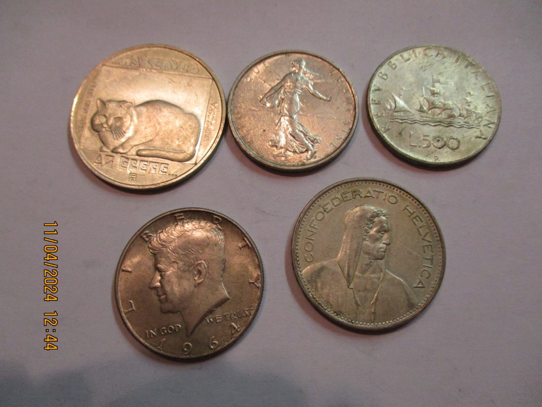  Lot - Sammlung Münzen siehe Foto / MV3   
