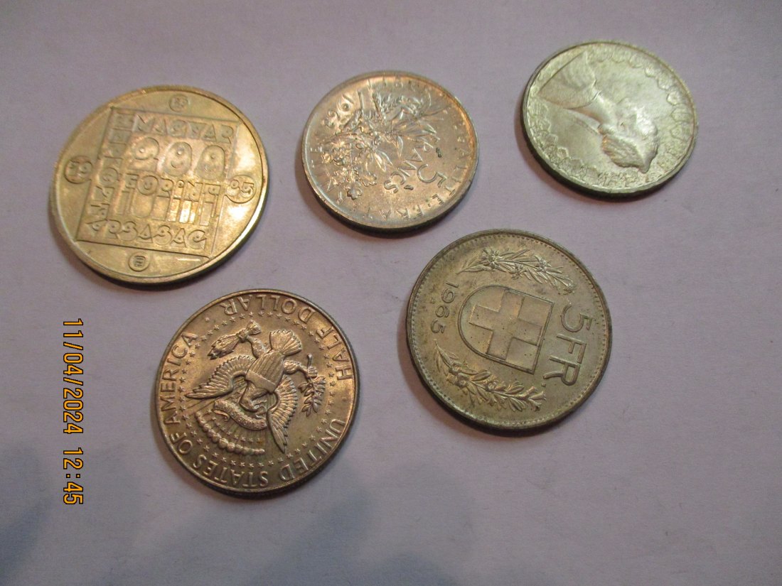  Lot - Sammlung Münzen siehe Foto / MV3   