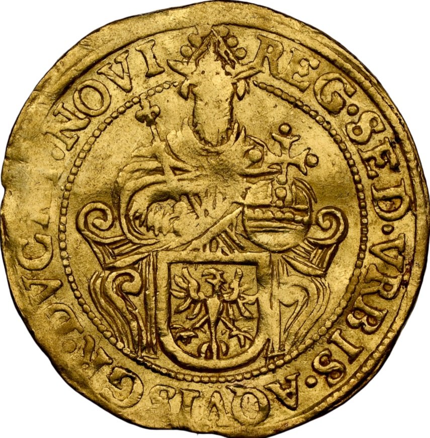  Deutschland Aachen 1 Dukat 1643 | NGC Detail stark gewellt | Ferdinand III.   