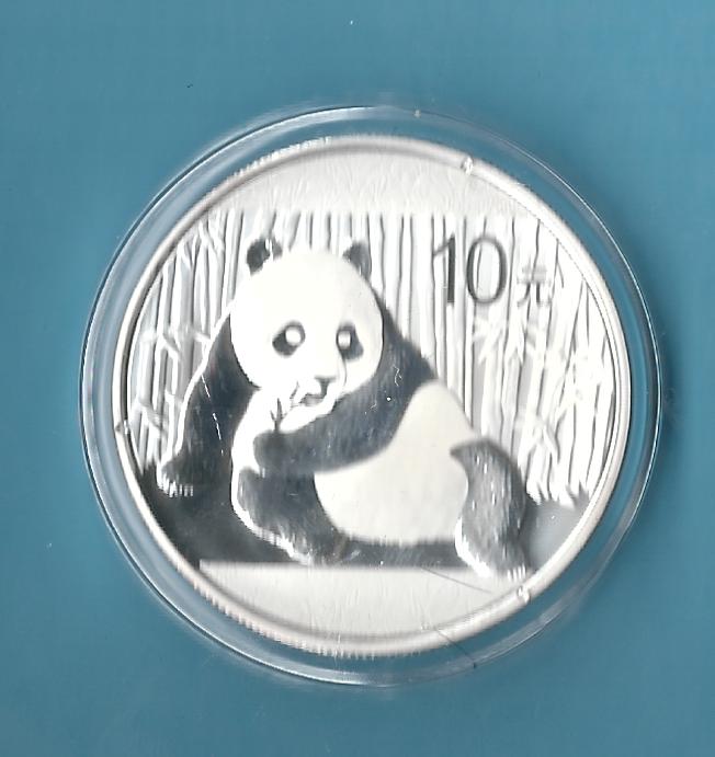  China 30 Gr. Panda 2015 perfect st Münzenankauf Koblenz Frank Maurer AB 589   