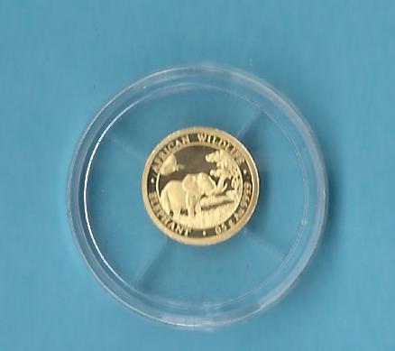  Somalia 25 Dollar 2019 0,5 Gr. 999 Gold Elefant Münzenankauf Koblenz Frank Maurer AB 693   