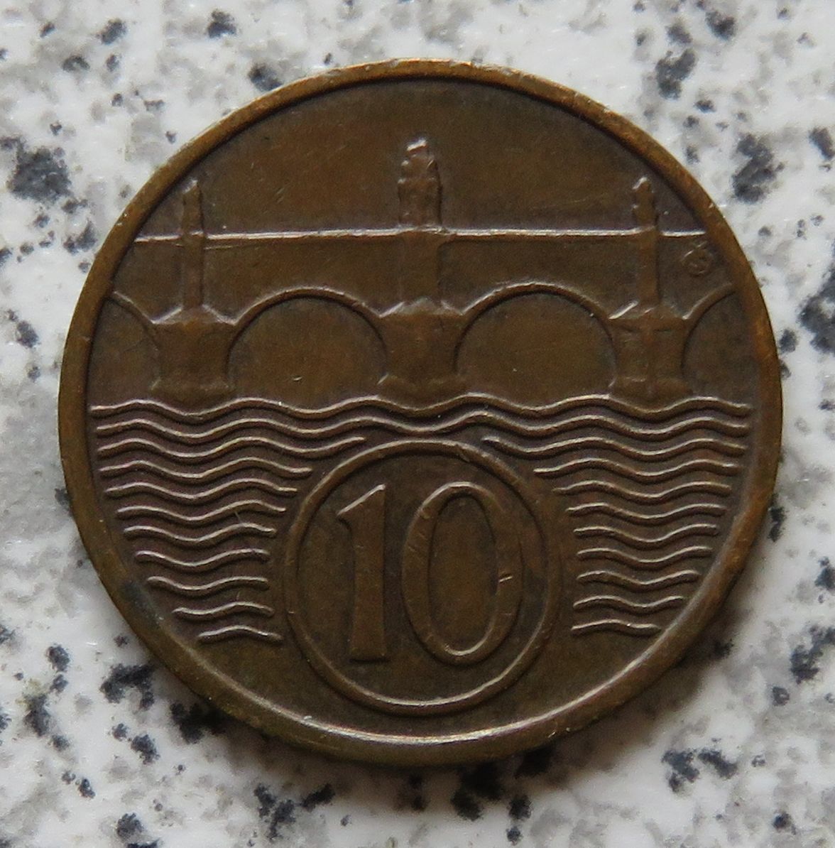  Tschechoslowakei 10 Heller 1937   