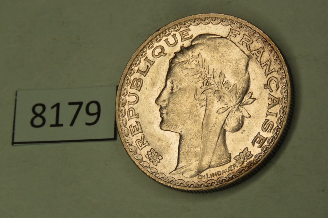  8179  Franz. Indochina 1931  20,0 g SILBER   