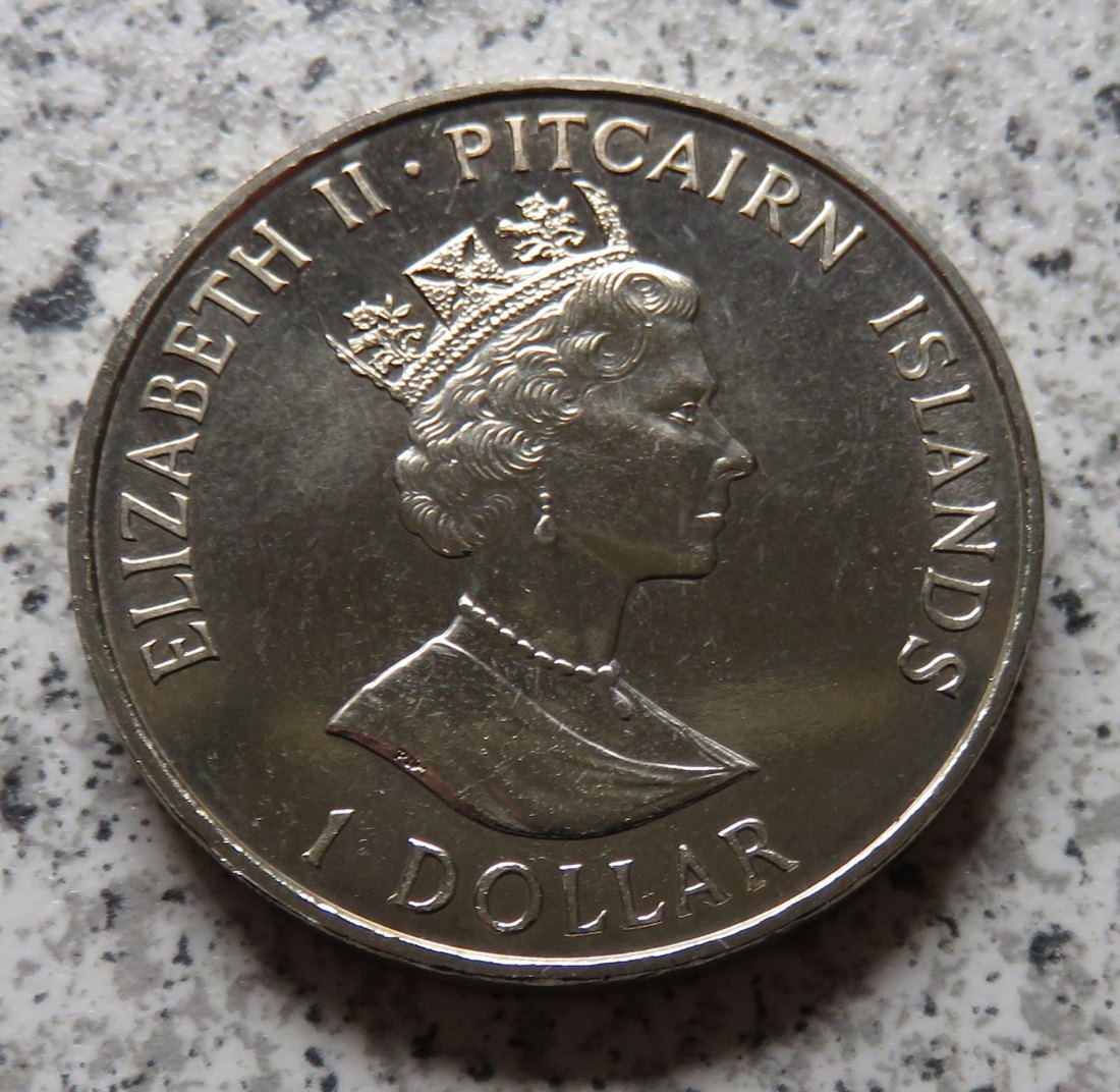  Pitcairn Islands i Dollar 1990   