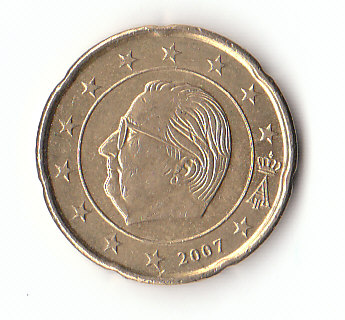 20 Cent Belgien 2007 (F124)b