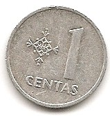  Litauen 1 Centas 1991 #132   