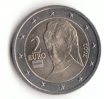  2 Euro Österreich 2002 prägefrisch (G522)   