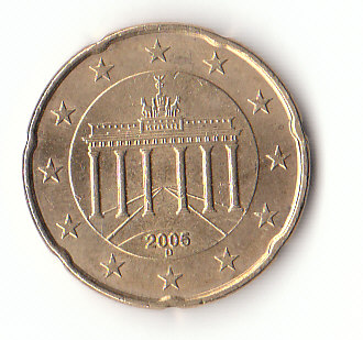  20 Cent Deutschland 2005 D (F301)b.   