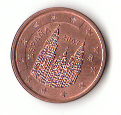  1 Cent Spanien 2007 (F322)  b.   