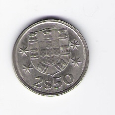  Portugal 2,50 Escudos 1979 K-N   