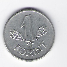 Ungarn 1 Forint 1981 Al  Schön Nr.59/2.   