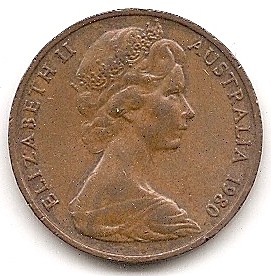  Australien 2 Cent 1980 #203   